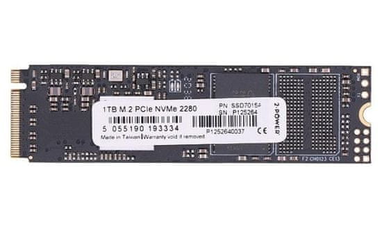 2-Power SSD 1TB M.2 PCIe NVMe 2280