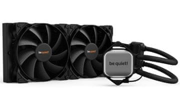 Be quiet! Bodite tiho! Pure Loop CPU vodni hladilnik 280mm / 2x140mm / Intel 1200/1700 / 2066 / 1150/1151/1155 / 2011(-3) / AMD AM4/AM3
