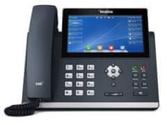 YEALINK SIP-T48U Telefon SIP, PoE, 7" 800x480 LCD, 29 linij, 2xUSB, GigE