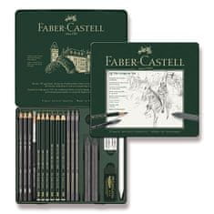 Faber-Castell Grafitni svinčnik Pitt Graphite komplet 19 kosov