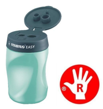 Stabilo EASYsharpener Desnoročno ostilišče za svinčnike temno zelene barve