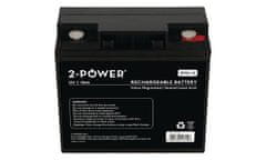 2-Power 2P18-12 12V 18Ah baterija VRLA