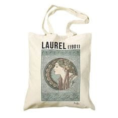 Vrečka iz platna Alfons Mucha - Laurel