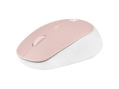Natec Optična miška HARRIER 2/1600 DPI/Office/Optical/Wireless Bluetooth/White-Pink