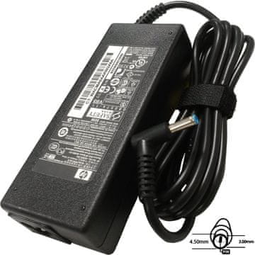 HP Napajalnik 90W, 19,5V 4,5x3,0 mm, originalni