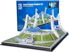 STADIUM 3D REPLICA Osvetljena 3D sestavljanka Stadion Lech Poznan - FC Lech Poznan 65 kosov
