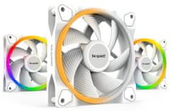 Be quiet! Bodite tiho! / ventilator Light Wings White / 120mm / PWM / 3-pack / white