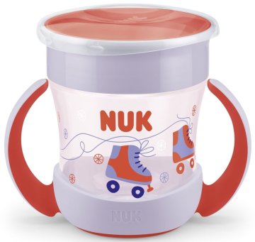 Nuk Mini čarobna skodelica 160 ml rdeča