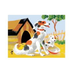 Dino Toys PETS RETRO 12 lesenih kock