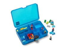 LEGO Škatla za shranjevanje s predali - modra