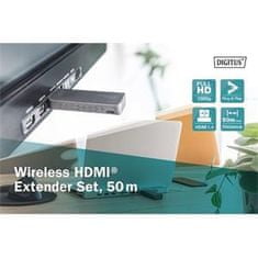 Digitus Brezžični podaljšek HDMI, 50 m