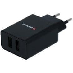 SWISSTEN 2xUSB 21A+ KAB. USB/LIGHT.