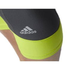 Adidas Hlače obutev za tek grafitna 158 - 163 cm/S Techfit Capri