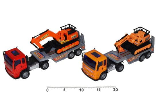 Traktor z gradbenim strojem 28 cm