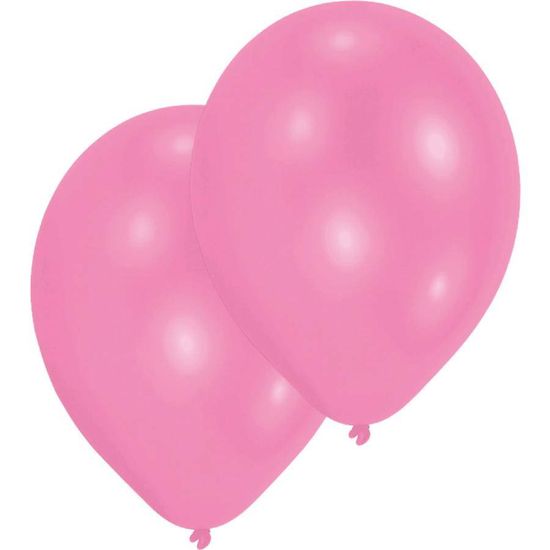 Amscan Lateks baloni roza 10 kosov 27,5 cm -
