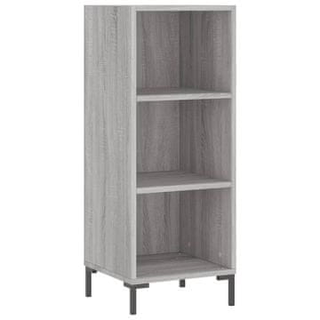 Vidaxl Komoda 34,5x32,5x90 cm inženirski les