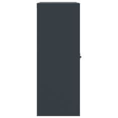 Vidaxl Arhivska omara antracitna 90x40x105 cm jeklo