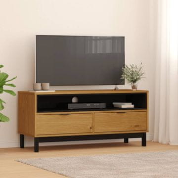 Vidaxl vidaXL FLAM TV omarica 110x40x50 cm masivni borov les