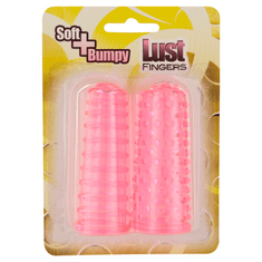 Seven Creations Prevleke za prste Soft &amp; Bumpy Lust Fingers Pink