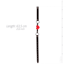 Whipped Gag Heart Ball Gag