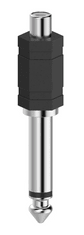 Hama 00205188 avdio adapter, činč vtičnica - 6.3 mm jack vtič, mono