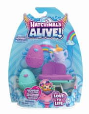 Hatchimals IGRALNI SET S STOLOM ZA HRANJENJE ŽIVALI