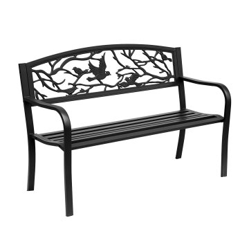 Aga Kovinska vrtna klop MR2005 127x60x87 cm