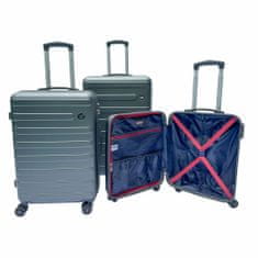 Linder Exclusiv Komplet potovalnih kovčkov Linder Exclusiv SC3002 Grey