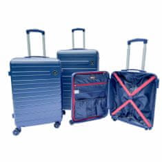 Komplet potovalnih kovčkov Linder Exclusiv SC1002 Blue