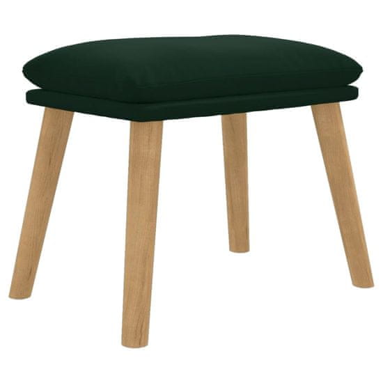 Vidaxl Stolček za noge 45x29,5x39 cm žamet