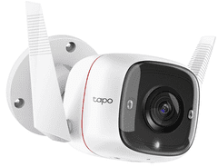 TP-Link Tapo C310P2 V2 nadzorna kamera, dnevna/nočna, 3MP, IP66, WiFi, bela, 2 kos