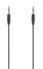 Hama 00205263 avdio kabel, 3.5 mm vtič, pozlačen, ultra tanek, 3 m
