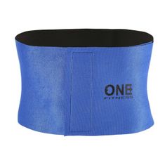 ONE Fitness Komplet masažnega obroča z utežjo OHA01 in pasu za hujšanje BR125 vijolične barve