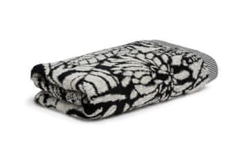 Möve BROOKLYN rastlinska brisača 80 x 150 cm, črna