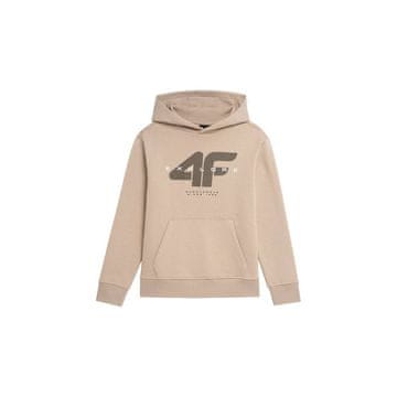 4F Športni pulover lifestyle bež 4FJSS23TSWSM24083S