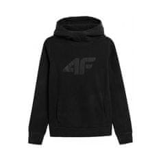 4F Športni pulover črna 165 - 168 cm/S SS23TFLEF05120S