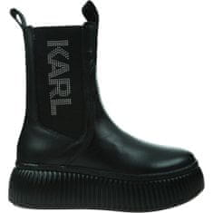 Karl Lagerfeld Chelsea škornji črna 39 EU Karl Lo Kc Karl Logo Gore