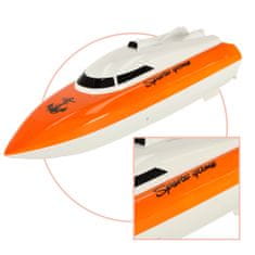 Ikonka RC čoln 4CH mini CP802 oranžna