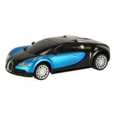 WOWO Avto na daljinsko upravljanje Bugatti Veyron - RC Bugatti Veyron 1.24 Blue z licenco
