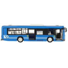 WOWO RC avtobus z daljinskim upravljalnikom - moder RC avtobus z daljinskim upravljalnikom in odpiranjem vrat