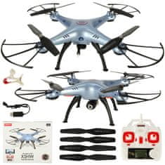 WOWO Syma X5HW RC dron z Wi-Fi kamero - Syma X5HW 2,4 GHz RC dron z Wi-Fi kamero - modra