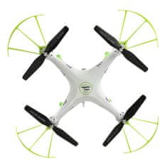 WOWO Dron s kamero Syma X5HW - 2,4 GHz Wi-Fi daljinsko voden dron s kamero - bel