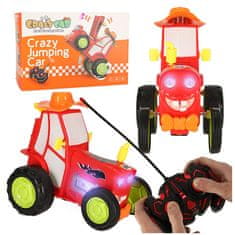 WOWO RC Traktor na daljinsko upravljanje - Traktor na daljinsko vodenje z RC upravljanjem, zvokom skakanja in plesa