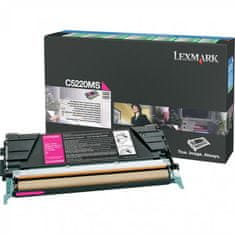 Lexmark C5220MS škrlaten, originalen toner