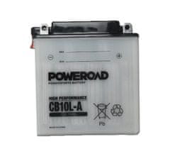Poweroad CB10L-A akumulator za motor YB10L-A • 12V 11Ah • DXŠXV: 134x90x145 • CCA 140 A