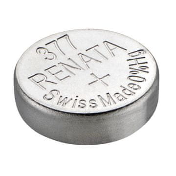 Renata 377 gumb baterija za ure 377 • 1,55 V | Alkaline
