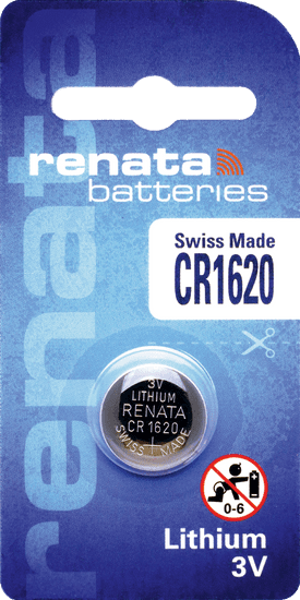 Renata CR1620 litijeva gumb baterija CR1620 • 3 V | Lithium