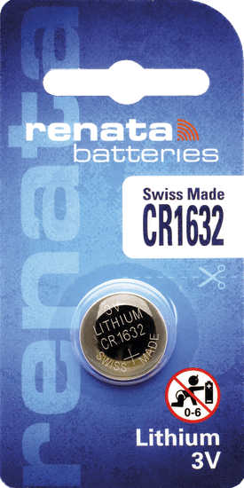 Renata CR1632 litijeva gumb baterija CR1632 • 3 V | Lithium