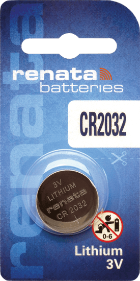 Renata CR2032 MFR litijeva gumb baterija CR2032 • 3 V | Lithium