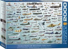 EuroGraphics Vojaška letala Puzzle 2000 kosov